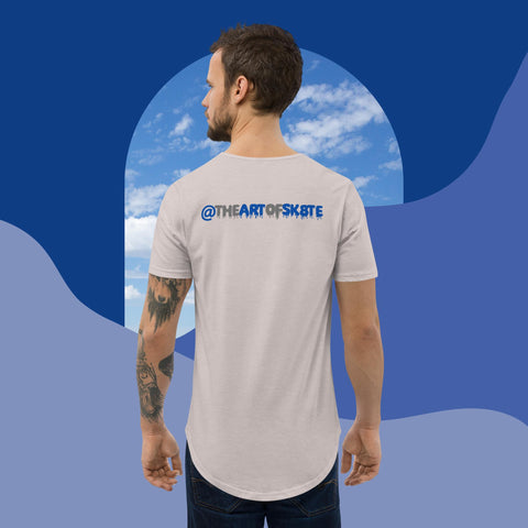 Image of Men's Curved Hem T-Shirt